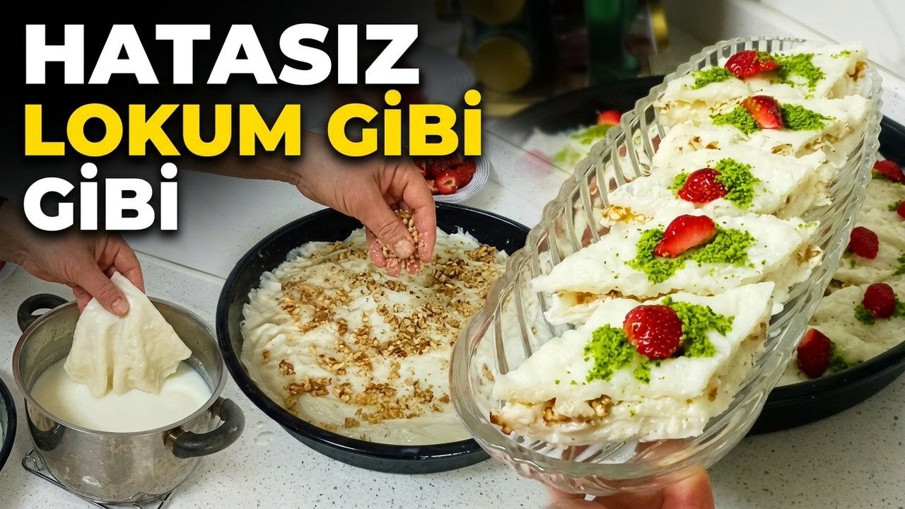 Güllaç Tarifi Güllaç Nasıl Yapılır BU HATALARI YAPMAZSANIZ LOKUM GİBİ OLUR!