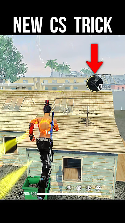 New CS Trick 🔥 Free Fire CS Rank Push Tricks #srikantaff