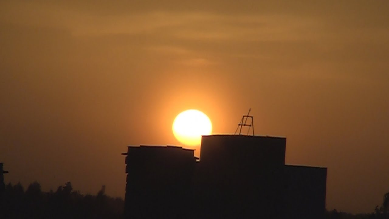 Небо, тучи, Молния - YouTube