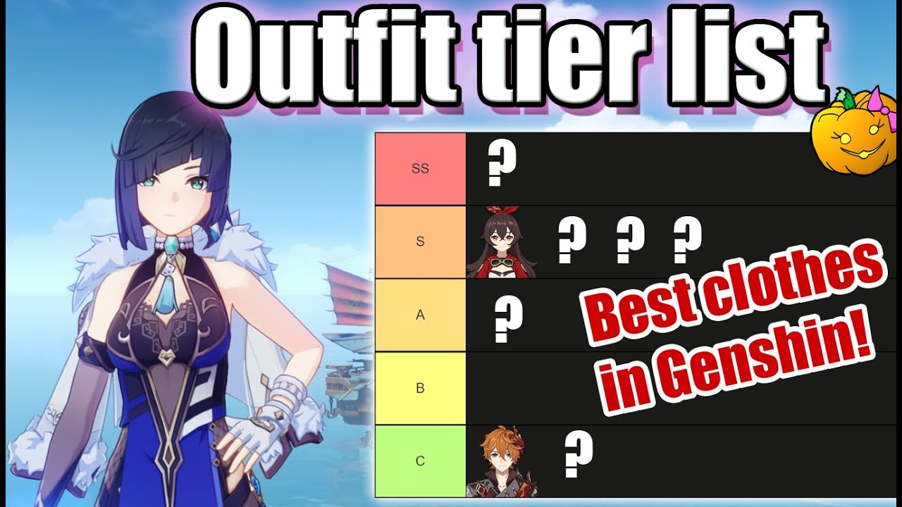 Genshin Outfit Tier List Who Has The Best Clothes YouTube