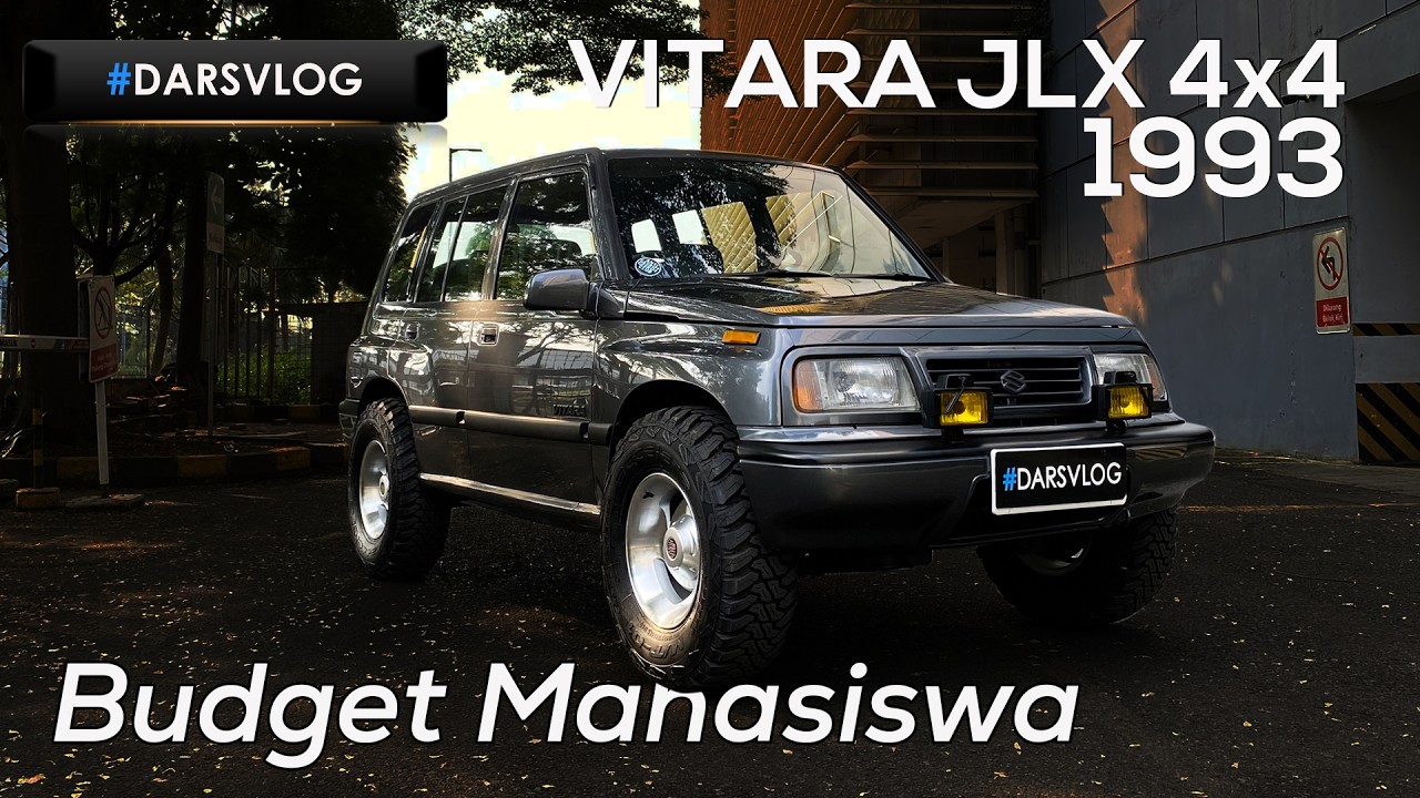 MODIFIKASI SIMPLE ASIK - Suzuki Vitara JLX 4x4 1993 ‼️ #DARSVLOG
