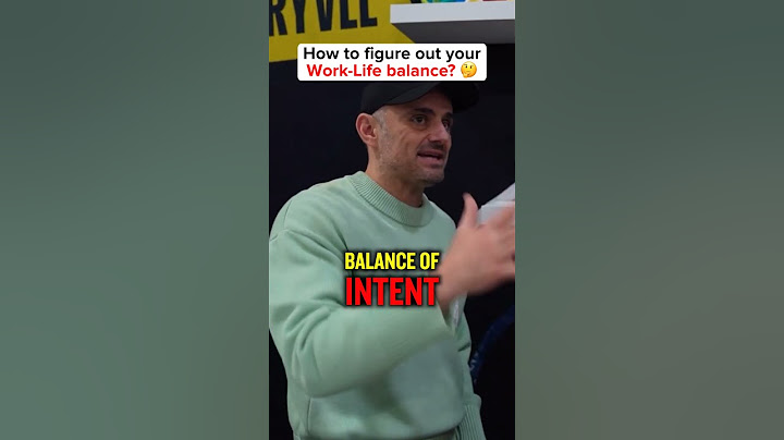 The TRUE meaning of balance