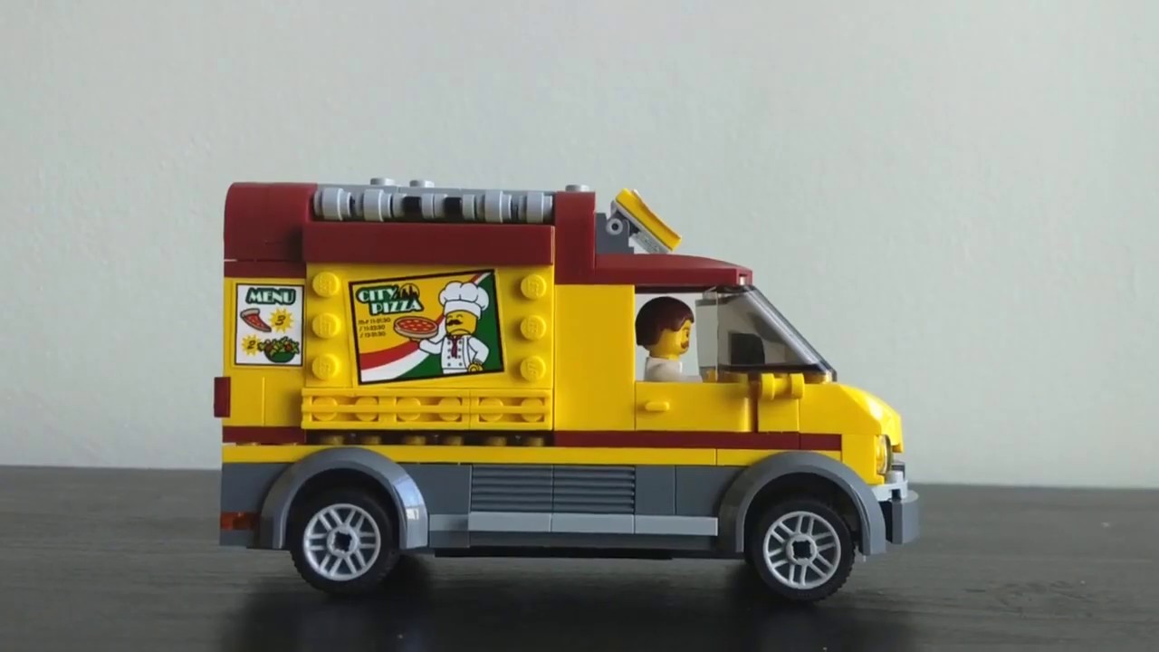 Lego city pizza van speed build!