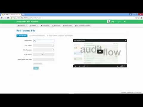 Auditflow Getting Started - Creating an SMSF Audit File