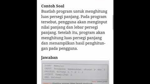 BAB 1 : ALGORITMA DAN PEMOGRAMAN