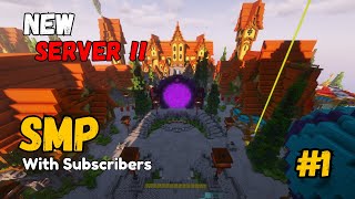 New SMP is here | Minecraft Live 🔴 Public SMP | 24/7 |  #lifesteal #shortfeed #viral