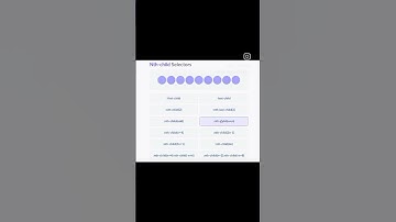 #css nth-child selectors #html #webdesign #html5 #webdevelopment #tutorial #css3 #htmlcss #frontend