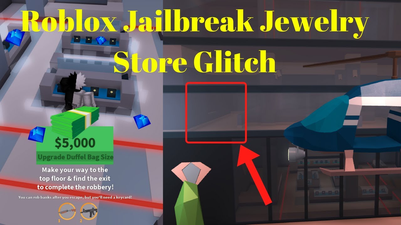 Roblox Jailbreak Robbing The Jewelry Store Instant Getaway