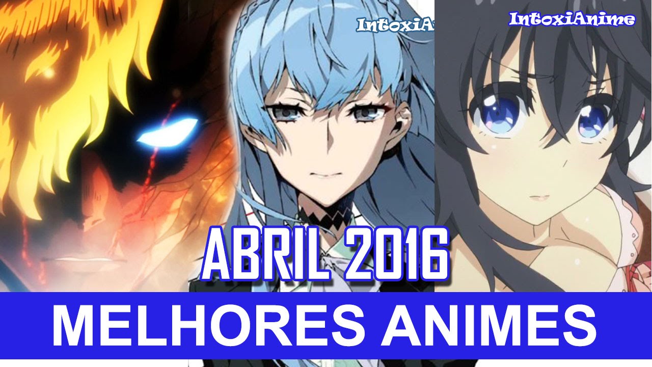 Top 10 Animes mais populares de Abril 2016 no Japão x Ocidente x