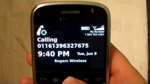 How to make a Blackberry call with CellSaver.ca