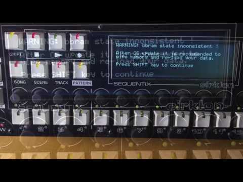 How to Update the Cirklon MIDI Sequencer