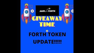 AMPLEFORTH GOVERNANCE TOKEN: Update june 8th part 2, 50 sub GIVEAWAY announcement etc....