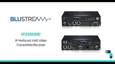 Unboxing the IP250UHD from Blustream