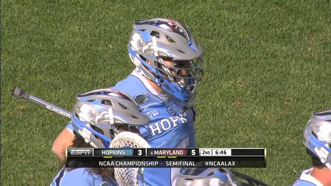 Maryland vs Johns Hopkins college lacrosse highlights 2015 YouTube