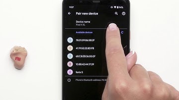 Insera W312 Pairing to android phone