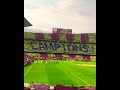 اجواء الكلاسيكو تيفو جمهور برشلونه قبل بداية لقاء ريال مدريد 6 5 2018