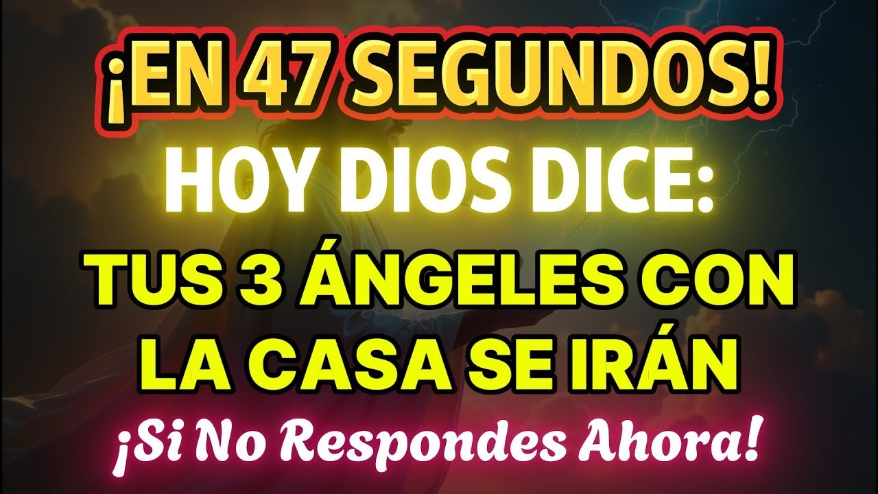 Part2 😢 DIOS DICE: ES LA 3ª VEZ QUE IGNORAS LA CASA A TUNOMBRE 🏠 QUEDAN SOLO 2MINUTOSMENSAJE URGENTE