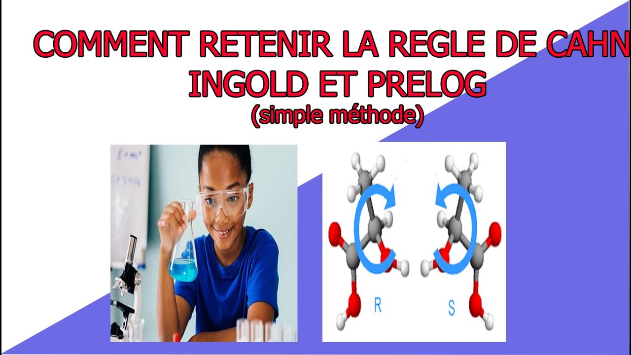 COMMENT RETENIR LA REGLE DE CAHN INGOLD ET PRELOG YouTube