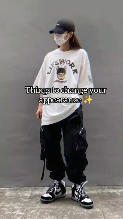 change your appearance #cargo pants #tomboy #viral