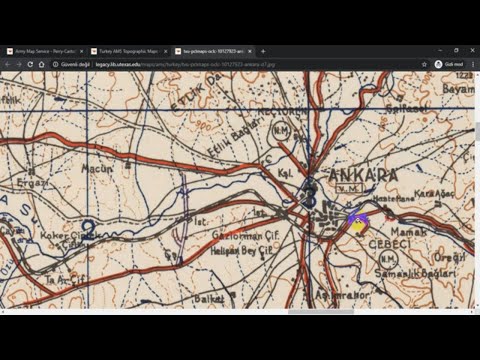 Video: Topografya haritalarında hangi veriler gösterilir?