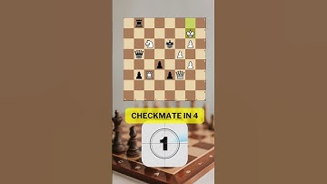 Checkmate in 4 Moves - Chess Puzzle