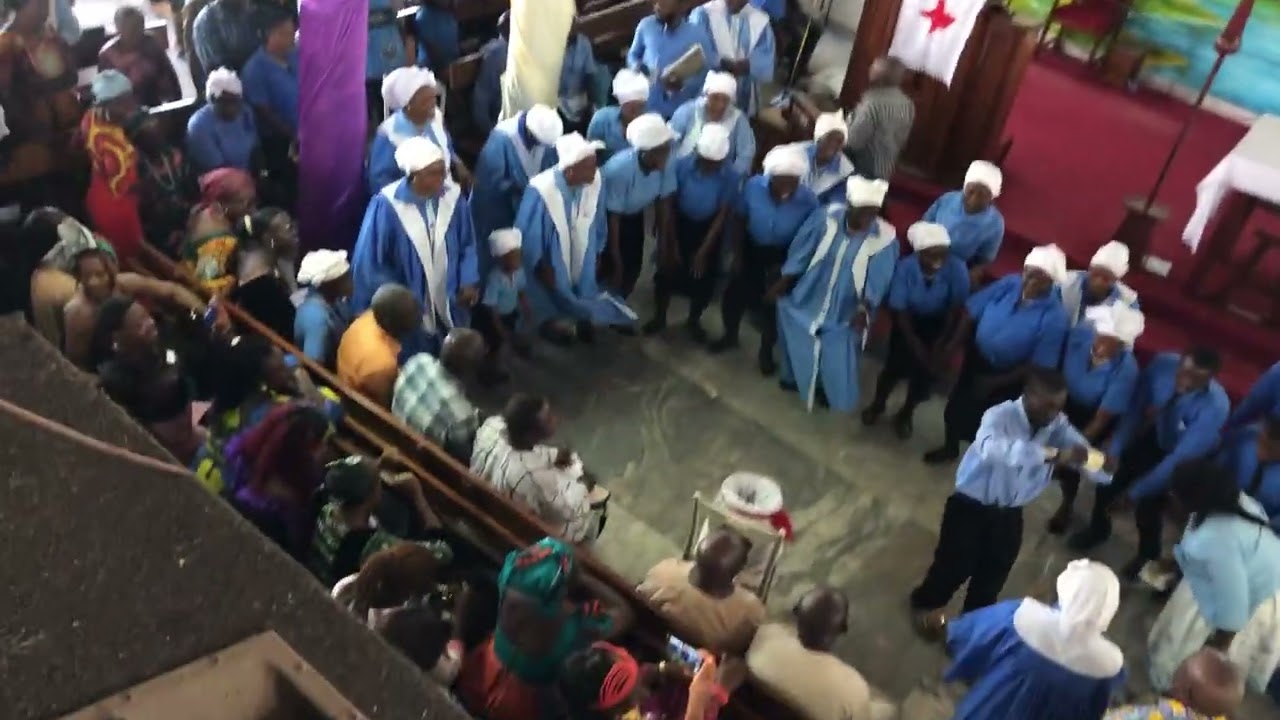 Temple Choir Rally Mile 2 on Stage