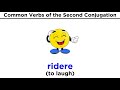 Italian Second Conjugation Verbs