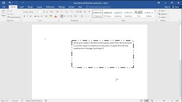 How to change the outline of a text box in Word