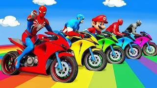 الرجل العنكبوت انقاذ باتمان Spider-Man Rescue batman vs iron man vs venom funny Game GTA 5 superhero screenshot 2