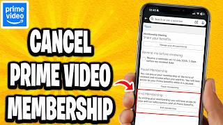 How To Cancel Prime Video Membership