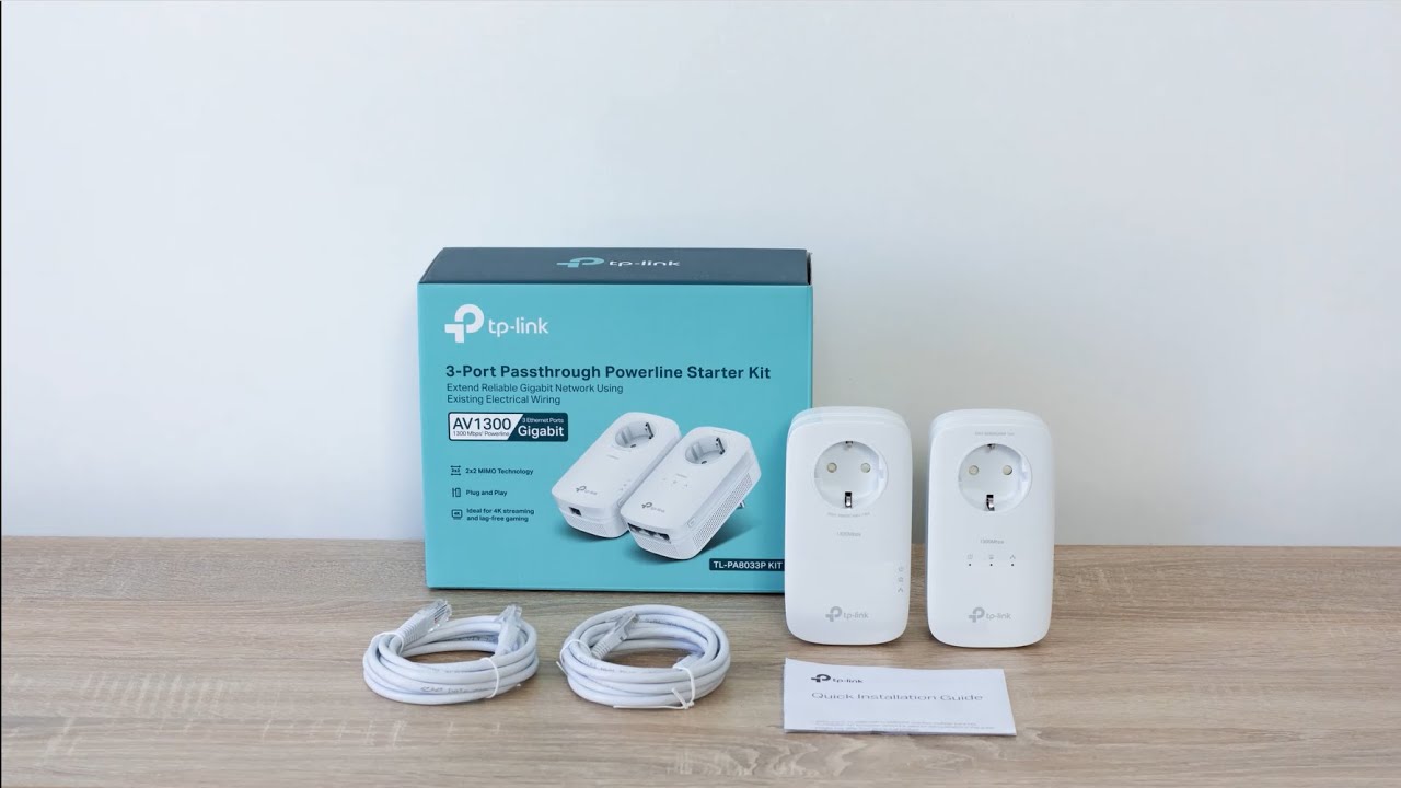 gerucht in stand houden onderpand How to set up TP-Link powerline adapters - YouTube
