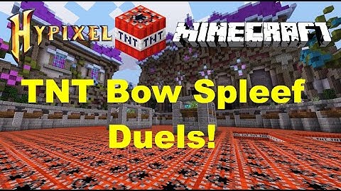 Minecraft Hypixel - TNT Bow Spleef Duels!