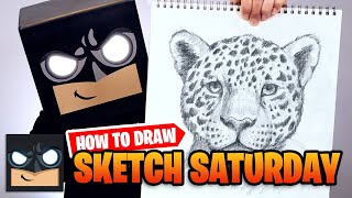 how to draw a jaguar sketch saturday