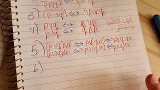 شرح قواعد المنطق في الرياضيات المتقطعة Explaining Logic rules in Discrete Math