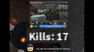 Assassin Royale Solo 17 kill win (ROBLOX Assassin!)