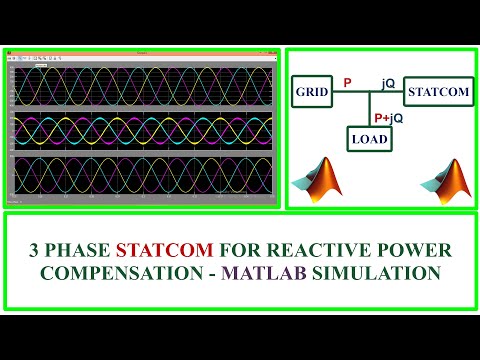 3 Phase STATCOM for Reactive Power Compensation | MATLAB Simulation