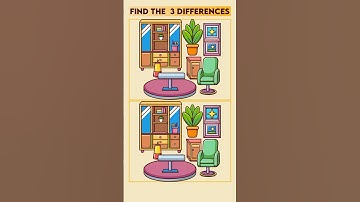 Find The 3 Differences - #147 #findthedifference #findthe3difference #spotthedifferences