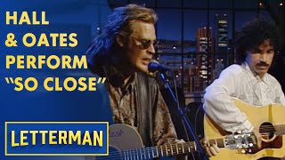 Hall & Oates Perform "So Close" | Letterman screenshot 5