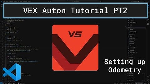 VEX Auton Tutorial Part 2 - Setting Up Odometry VEXcode Template