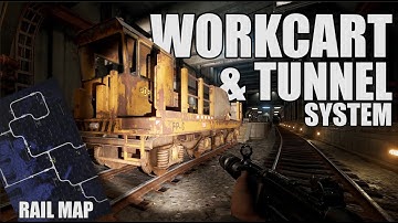 RUST:  New Workcarts and Underground rail system explained and tested.