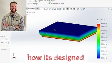 Solidworks Simulation Tutorial | Convection (Attic Insulation Example)