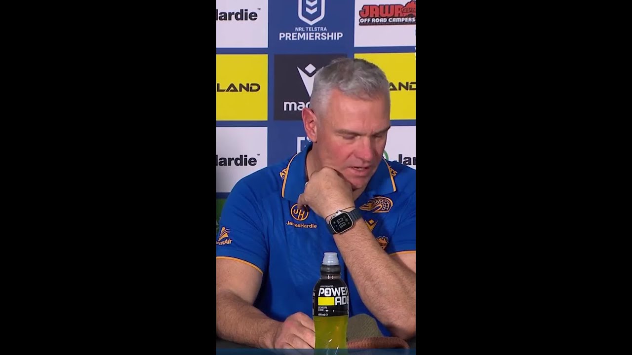 Tough night at the office for Ryles and the Eels 😬