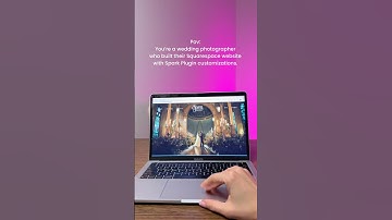 Building a wedding photography website? This is your sign to use Spark Plugin #squarespacetips