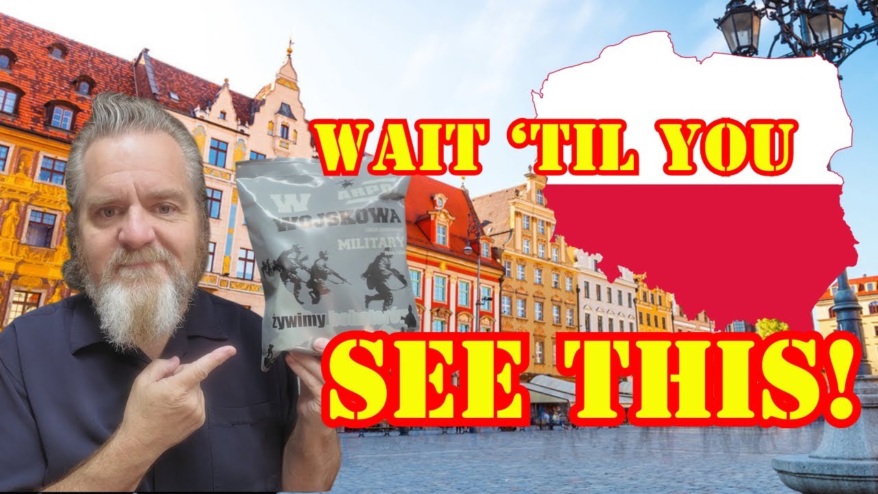 Polish Combat Ration Menu W1 with Chicken Goulash MRE