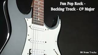 Fun Pop Rock - Backing Track - C# Major - 119 BPM