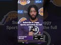 Anthony Davis Post game interview | Lakers beat Nets