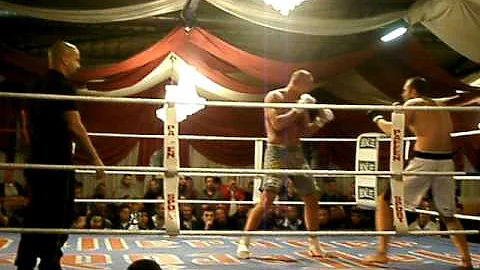 David Zawada Sagat first pro fight  K.O