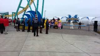 Cedar Point 2013 Opening Day Gatekeeper Ceremony