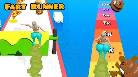 Fart Runner 🏃💨 Gameplay Walkthrough Level 1-10