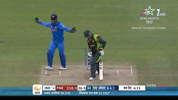 [ हिन्दी ]  India vs Pakistan 2013 Champions Trophy | Match Highlights